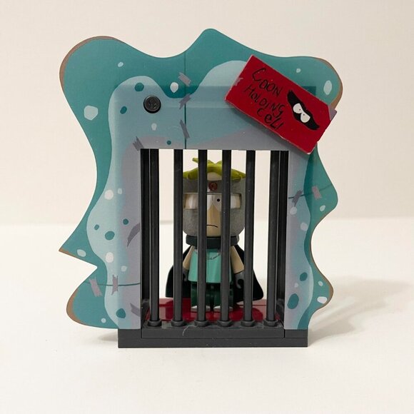 South Park McFarlane Construction Set Stan Kenny Bus Stop Toolshed Human Kite - Picture 5 of 16